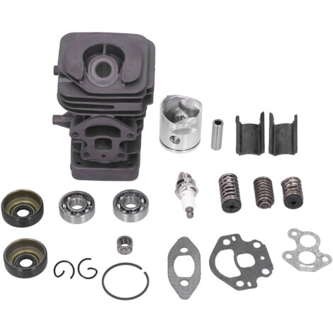 Kit de cilindro y pistón de 39 mm con cojinete de agujas y resortes para motosierras Husqvarna 235, 236, 236E, 240 y 240E. (1/5)