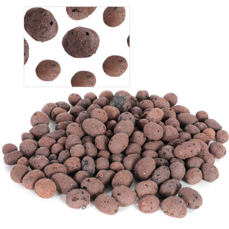 Gránulos de arcilla para hidroponía y cultivo sin suelo – Arcilla carbonatada aniónica – Diámetro aprox. 1,5 cm (irregular) – Paquete de 100 g