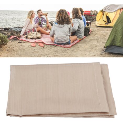 [Ignífugo] Alfombrilla protectora de fibra de vidrio, resistente al calor, ignífuga, para barbacoas, acampadas y picnics, grande (100 x 80 cm), incluye bolsa de almacenamiento y alfombrilla protectora (1/5)