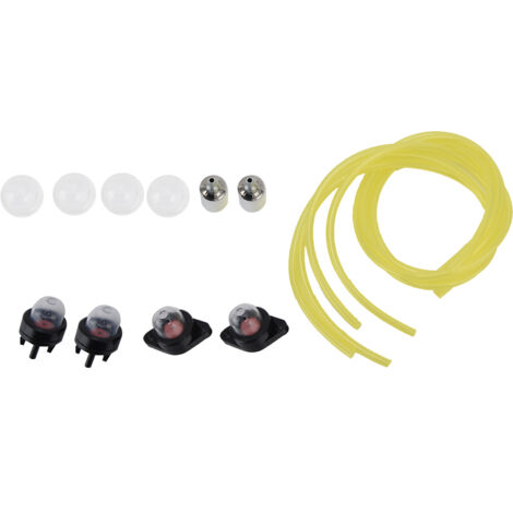 Juego de tuberías de combustible con filtros y bombas de cebado ABS/Aluminio 530095646 - Juego de conexiones para motosierra y cortacésped Poulan (1/5)