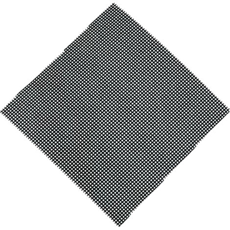 Alfombrilla de drenaje antiadherente - alfombrillas de malla 50x10x10cm gris/negro - fibra de vidrio de alta densidad para macetas y contenedores
