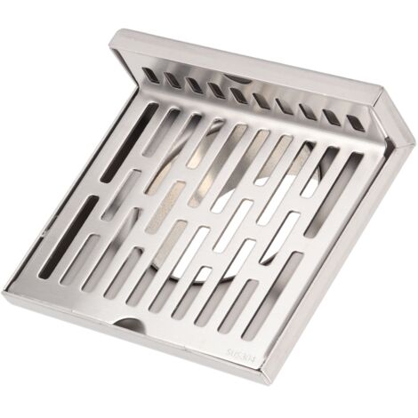Rejilla lateral de 5 pulgadas fabricada en acero inoxidable 304 resistente a la corrosión para tuberías de 110 mm con junta. (1/5)