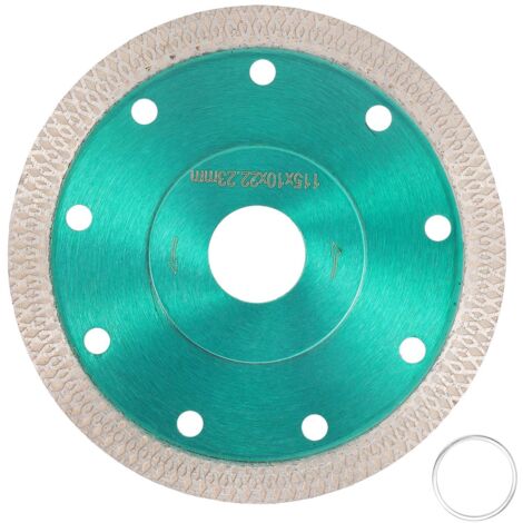 Disco de corte de diamante para porcelana, granito y mármol, 115 mm – Disco de corte circular de alto rendimiento, corte sin desgarros para azulejos y cerámica. (1/5)