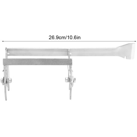 [Pinza para colmena] Pinza y raspador de acero inoxidable, accesorio robusto y ligero para colmenas (26,9 x 9,4 cm, aprox. 297 g) para apicultura.