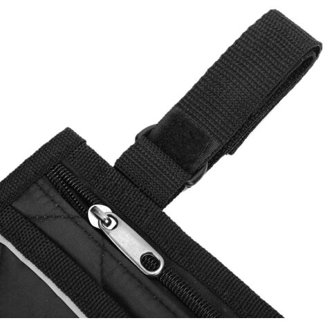 Bolsa multiusos para accesorios – Compatible con sillas de ruedas, scooters y andadores – Organizador de almacenamiento espacioso (31,5 x 18 cm) – Material de poliéster duradero y ligero – Negro o mor (1/5)