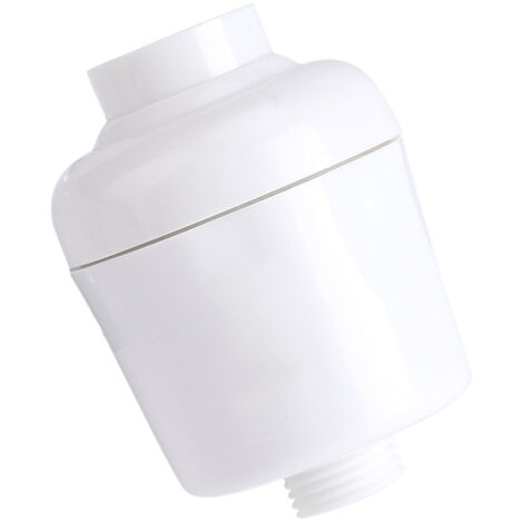 Filtro de agua para ducha con membrana de PE de alta densidad Purificador de agua portátil Mejora la piel y el cabello Filtro fácilmente reemplazable Dimensiones: 7 x 8 cm Peso: 112 g (1/5)