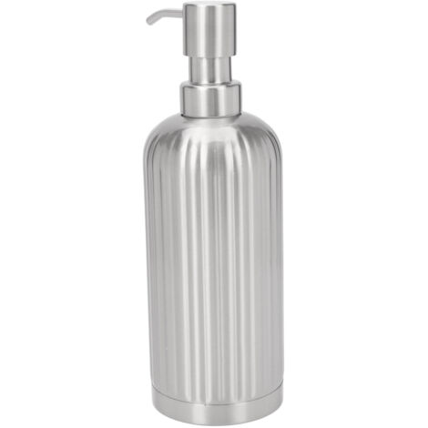 Dispensador de bomba de acero inoxidable de gran capacidad para jabón y loción en la cocina y el baño – Modelo 304, 223 g (1/5)