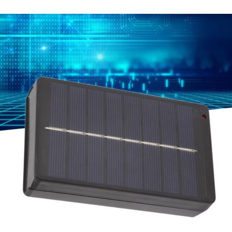 Cargador solar de baterías de 1W y 4V, caja de carga para baterías AA y AAA (1,2V), material ABS polisilicio, dimensiones 11,5 x 7 x 2,7 cm, adecuado para proyectos de bricolaje y científicos.