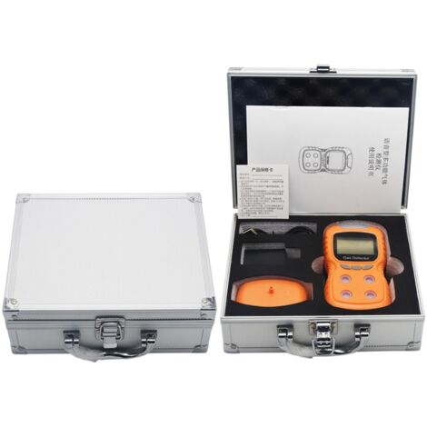 [Analizador de gases portátil] [GST] [GT890] Detector de 4 gases CO H₂S O₂ EX con pantalla LCD y alarma por vibración