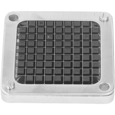 Cortador de verduras manual de 9 mm, estilo francés, con cuchilla de acero inoxidable/aluminio, ideal para patatas, zanahorias y pepinos.