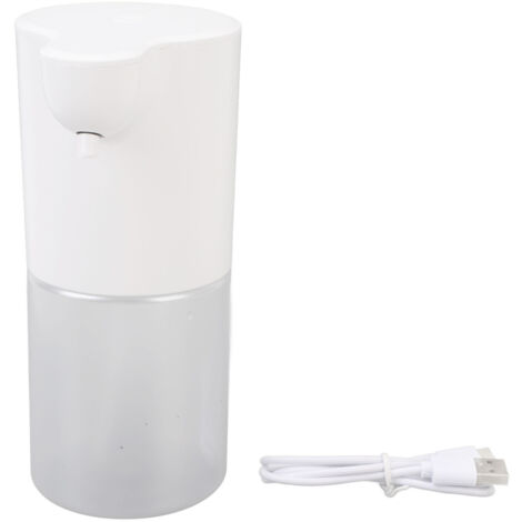 Dispensador automático de jabón con sensor infrarrojo y función de carga USB – Negro – 350 ml (1/5)