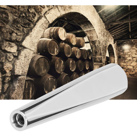 Manija de grifo de acero inoxidable de 3/8" – Repuesto robusto y duradero (1/5)