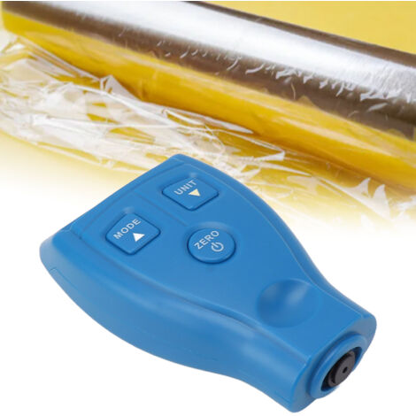 [Medidor de espesor de pintura] Medidor automático de espesor de pintura para vehículos con pantalla digital precisa – Sensor de PTFE protegido (1/5)