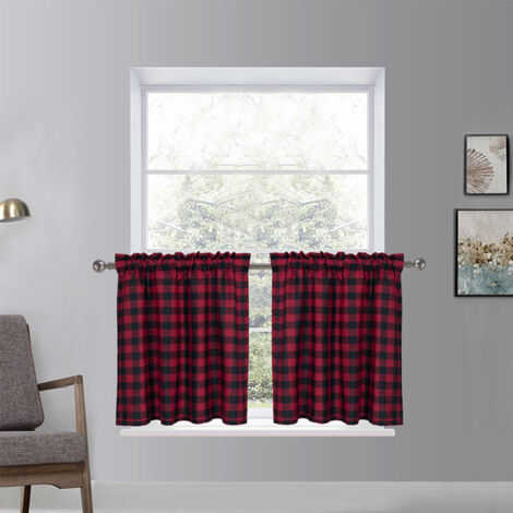 Tapete de cocina de poliéster – Clásico estampado a cuadros – Suave y resistente – Varios tamaños: 130 x 41 cm / 74 x 61 cm / 137 x 61 cm / 68 x 90 cm – 1 unidad