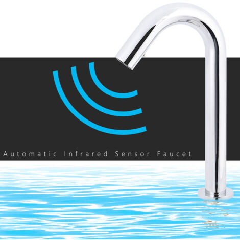 Grifo infrarrojo automático con manguera flexible para cocina y baño. (1/5)
