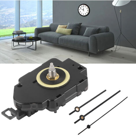 Kit para armar un reloj con péndulo Mecanismo intercambiable Carcasa de plástico ABS Funcionamiento silencioso y preciso Funciona con pilas (AA) (1/5)
