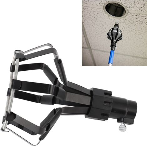 Sustitución de bombillas: Herramienta de inserción de plástico resistente para luces LED y empotradas en techos altos. (1/5)