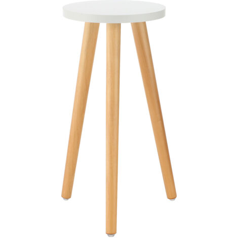 Maceta – Estante de madera natural para plantas y suculentas – Tamaño: 20 x 45 cm – Apilable – Apto para balcones e interiores (1/5)