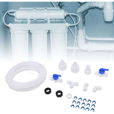 [Kit de conexión para refrigerador] + Kit de conexión para refrigerador + Manguera de PE de 1/4 de pulgada + 10 m (1/5)