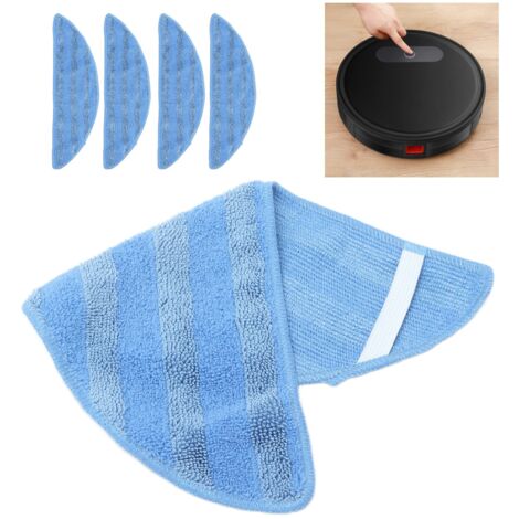 Juego de 4 fundas de repuesto para fregona - Compatible con Lefant M200 201 501 520 T700 (1/5)