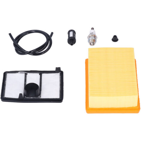 Juego de filtro de aire 4224-141-0300 con bujía y filtro de combustible para motosierras Steele TS700, TS800 y TS700Z – Juego de accesorios de repuesto duraderos (1/5)