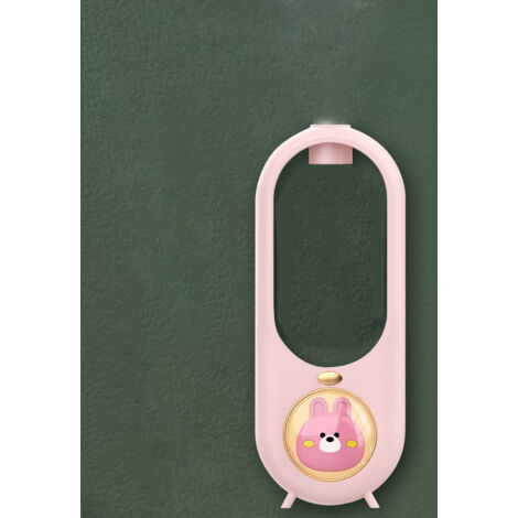 Difusor de aromaterapia USB con función de temporizador y neutralización de olores – humidificador para oficina, baño, dormitorio – Rosa