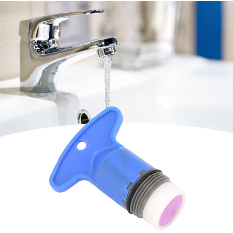 Aireador de grifo M16.5 para cocina y baño fabricado en ABS con filtro antisalpicaduras y 1 llave inglesa, incluye accesorios de llenado. (1/5)