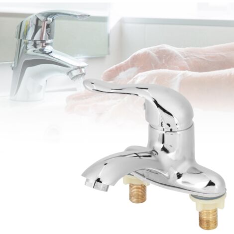 Grifo de cocina de aleación de zinc, G1/2, monomando para uso doméstico y hotelero con válvula cerámica. (1/5)