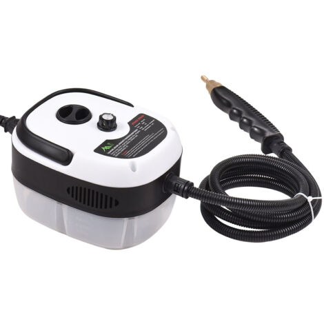 [Limpiador a vapor] Limpiador versátil y portátil de alta temperatura de 1500 W (3 bares, 6 niveles de velocidad) para cocina, baño y suelos.
