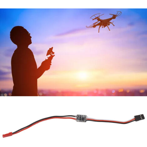 Interruptor electrónico RC-PWM para drones y bombas (3–5 V, 2 A) con indicador LED – Interruptor de alta corriente controlable a distancia mediante PC y placa de circuito. (1/5)