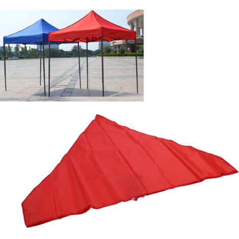 Toldo de repuesto para sofá plegable Oxford, impermeable, 1,9 m x 1,9 m, 420D, rojo. (1/5)