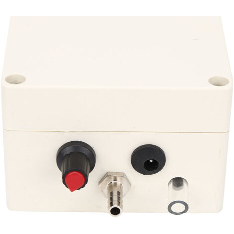 Bomba de vacío eléctrica de 12 V para máquinas de ordeño – Bomba portátil de cobre ABS para caballos, vacas, ovejas y burros – Fácil instalación con control de velocidad