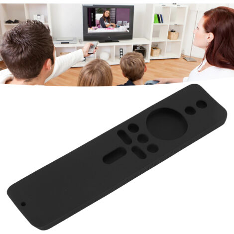 Silikon-Schutzhülle für 4K-TV-Stick mit rutschfester Handschlaufe, Schwarz, [Fernbedienung, 28 g] (1/5)