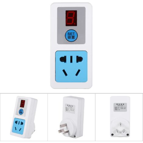 Temporizador programable para electrodomésticos (9 horas, máx. 2200 W, carcasa de ABS) (1/5)