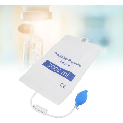 3000 ml TPU-Druckinfusionsbeutel mit hoher Dichtigkeit und auslaufsicherem Design, ausgestattet mit einem Monitor für die schnelle Blut- und Flüssigkeitsinfusion. (1/5)