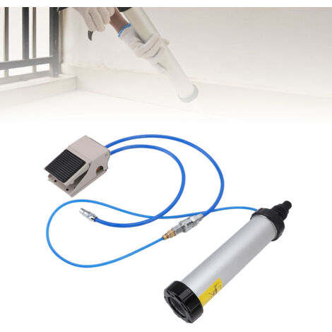 Aplicador neumático de mortero para juntas fabricado en aleación de aluminio para juntas y reformas del hogar – 310 ml con 5 accesorios (1/5)