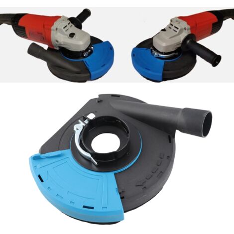 Cubierta antipolvo para amoladoras angulares de 180 mm (7 pulgadas) - Azul y negro - ABS - Alta eficiencia