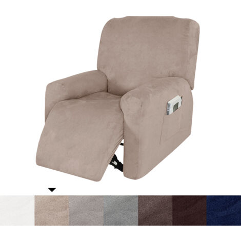 Schutzhülle für Relaxsessel – 4-teiliges Set – elastisch und wasserdicht mit Taschen