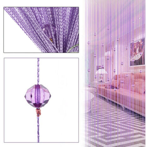 Kristallviolette Luminet Stratus Wanddekoration, Maße 2 m x 1 m, Material: Draht
