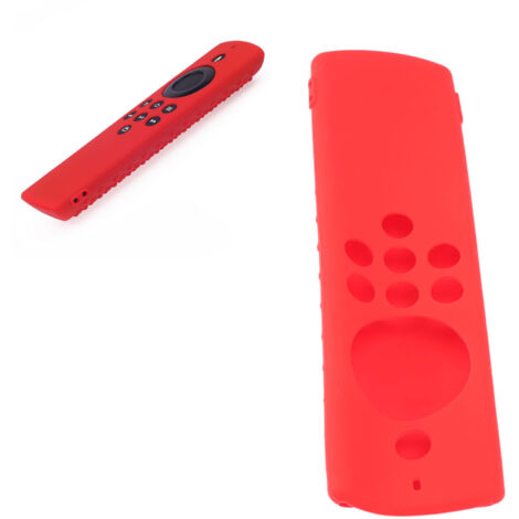 Silikon-Schutzhülle für Fire TV Stick Lite, rot, rutschfest, waschbar, inklusive Trageband (1/5)