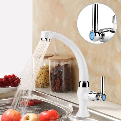 Grifo monomando ABS G1/2 para cocina/baño – Cromado (1/5)