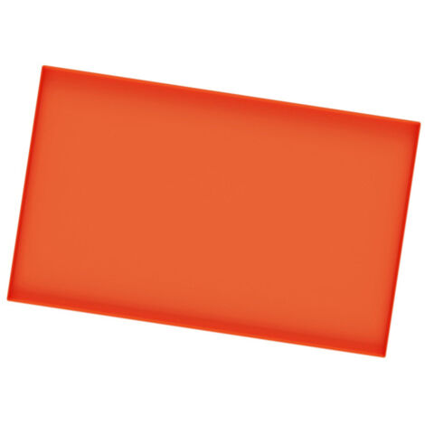 Alfombrilla de silicona para parrilla, impermeable, antideslizante, naranja, 55,88 cm (22 pulgadas) (1/5)