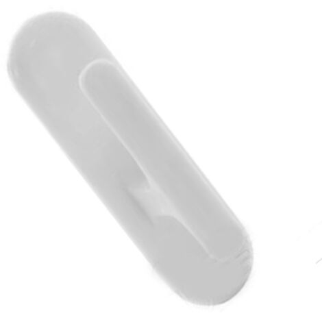 Eleganter selbstklebender Wandhaken für Wohnzimmer-/Bürovorhänge (ABS, 20 g, 2 Haken) (1/5)