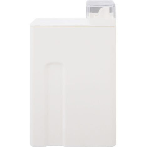 Botella dosificadora de plástico reutilizable y vacía de 1000 ml para detergentes y productos de limpieza para el baño y la lavandería. (1/5)