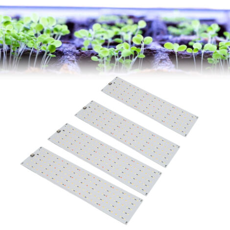 Panel de luz LED ultrafino de 35 W para plantas – espectro completo, temporizador de 3H/9H/12H, aluminio, fácil instalación, para suculentas, plántulas y hortalizas.