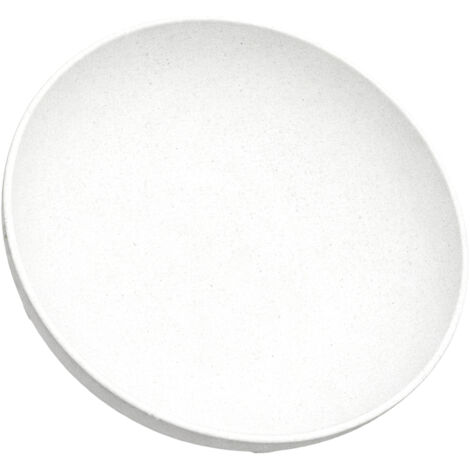 Speiseteller aus Weizenstroh-PP – Tiefrund, beige – 50 g für Obst, Soße, Nudeln, tragbar (1/5)