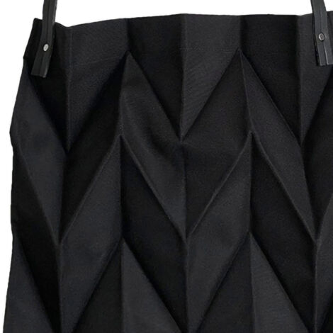 Wiederverwendbare Einkaufstasche mit großem Fassungsvermögen – Schwarzes Oxford-Polyester-Design für Reisen, Büro und Zuhause (1/5)