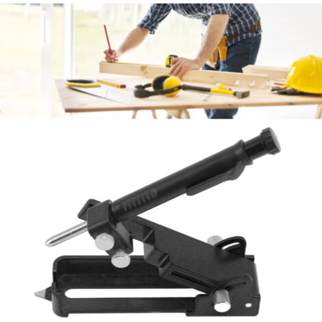 Multifunktionales Markierungswerkzeug – Baustift – Aluminiumlegierung – Heimwerkerbedarf – Schwarze Markierungslehre (1/5)