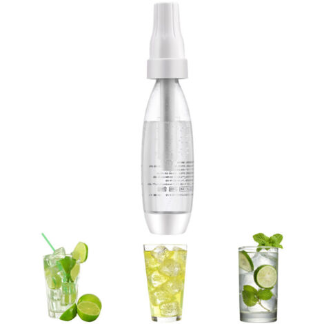 Máquina casera para hacer agua con gas – Botella de PET, 520 g – Ideal para fiestas y restaurantes