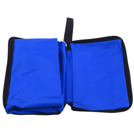 Einkaufstasche mit Rollen – Trolley-Einkaufstasche – Faltbarer Reisetrolley – Große blaue Rolltasche – Kompakt und leicht (1/5)